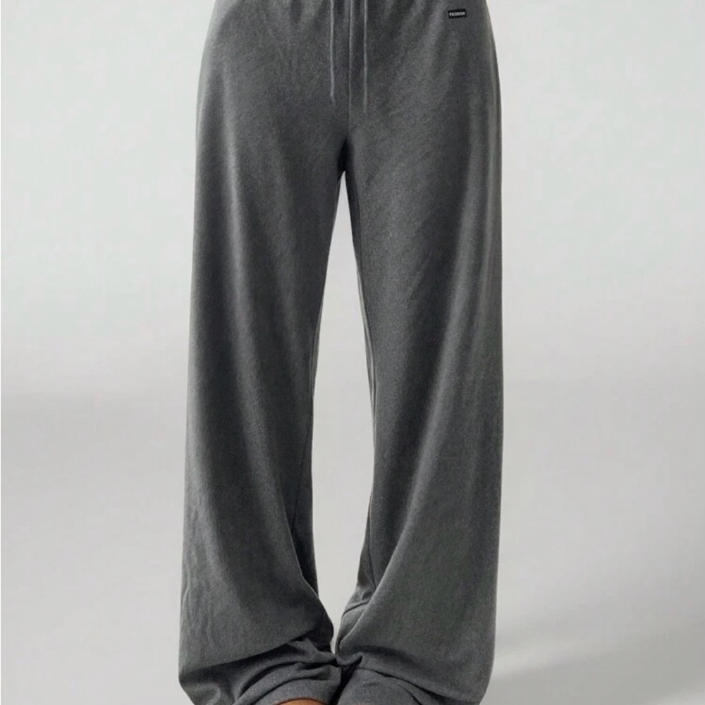 SHEIN Gray Track Pants